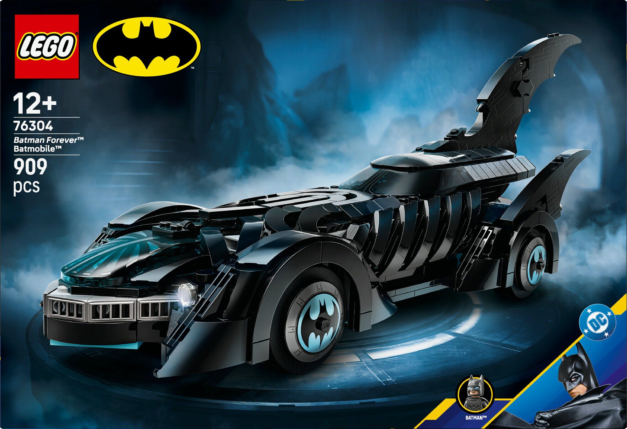 Batman Forever Batmobile 76304