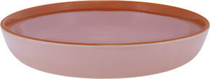 Play skål/tallerken 22cm pink-orange