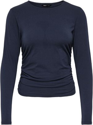 ONLMIRA LIFE L/S RUCHING TOP JRS NO