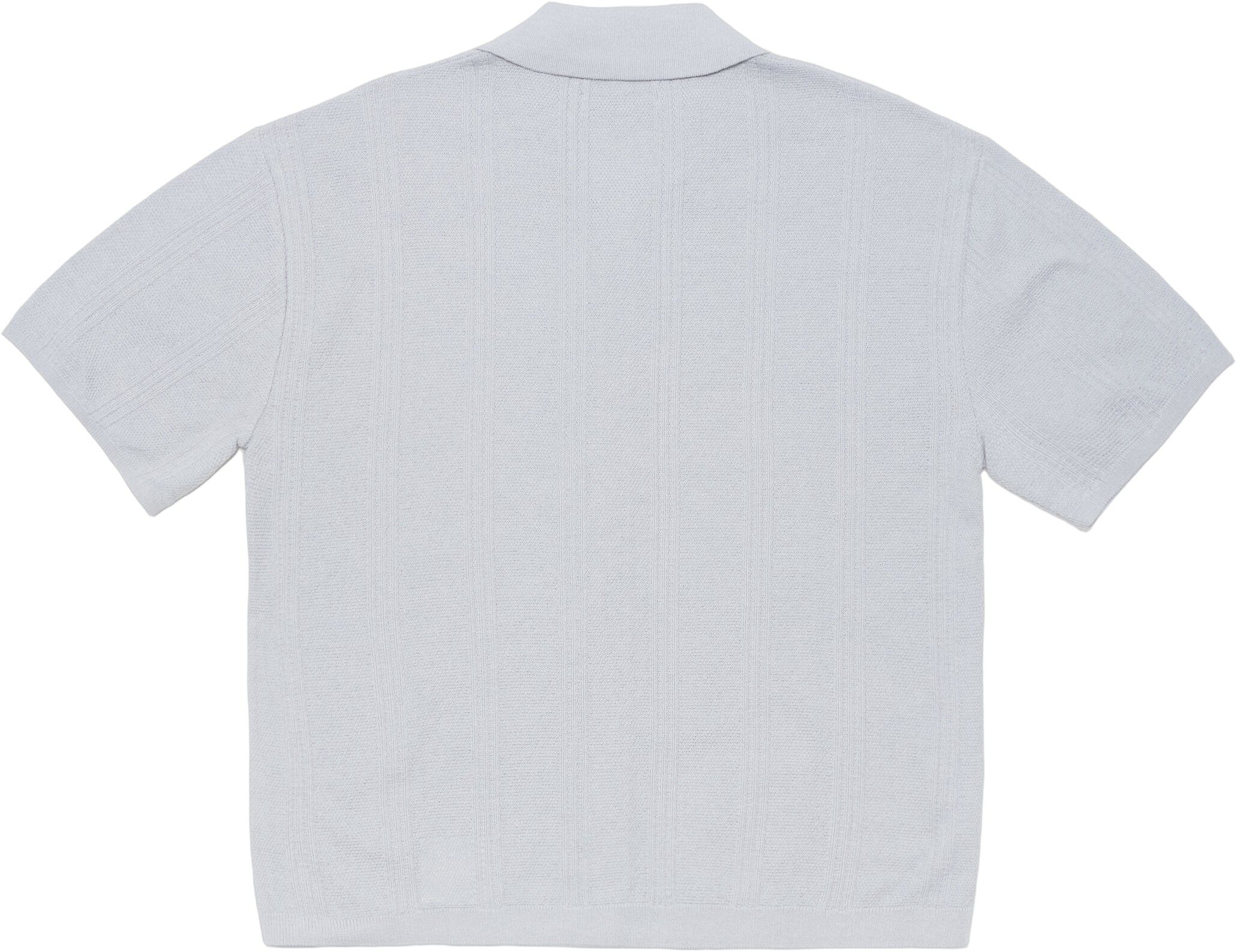 Luis Buttoned Polo-Grey