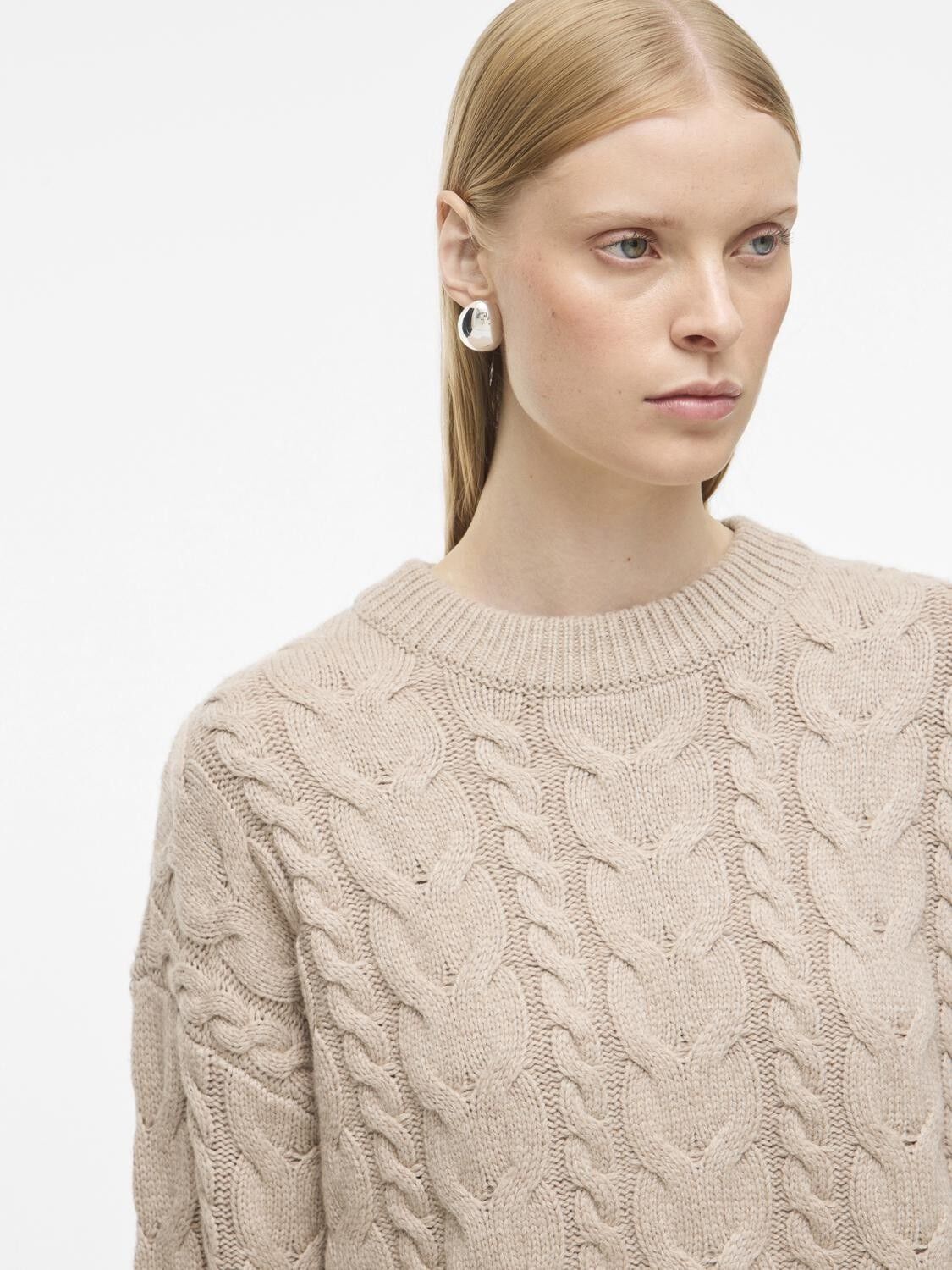 Roudarlene Ls O-Neck Knit