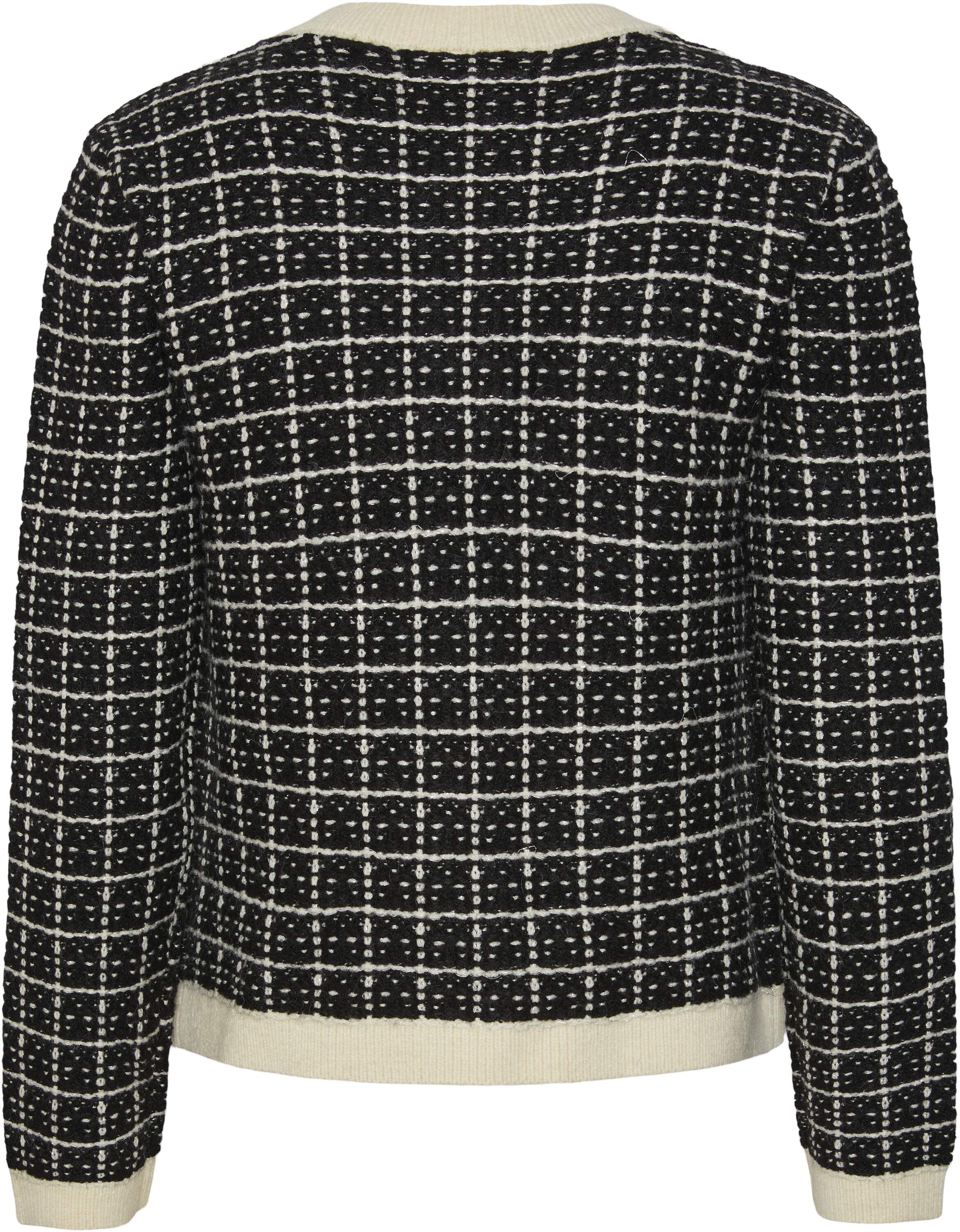 YASLIVIA LS SHORT KNIT CARDIGAN NOO