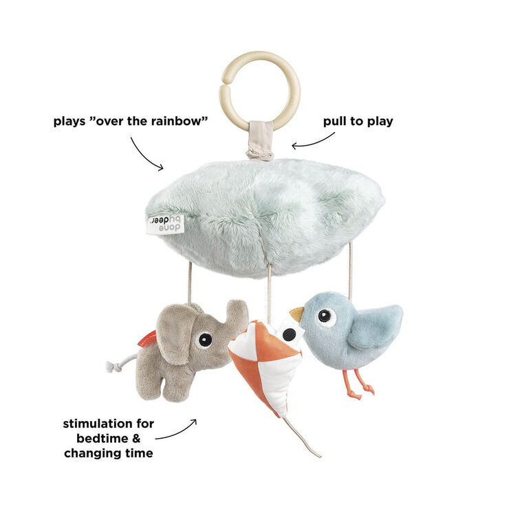 Musik mobile Playground Blå