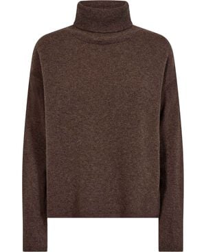 Merino knit rollneck