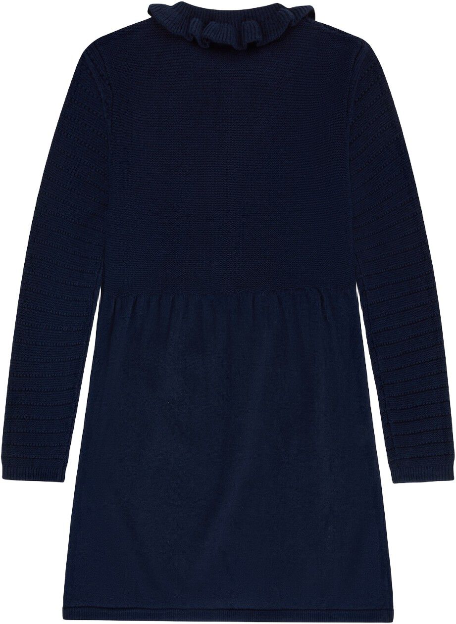 Dress LS Knit w. Wool
