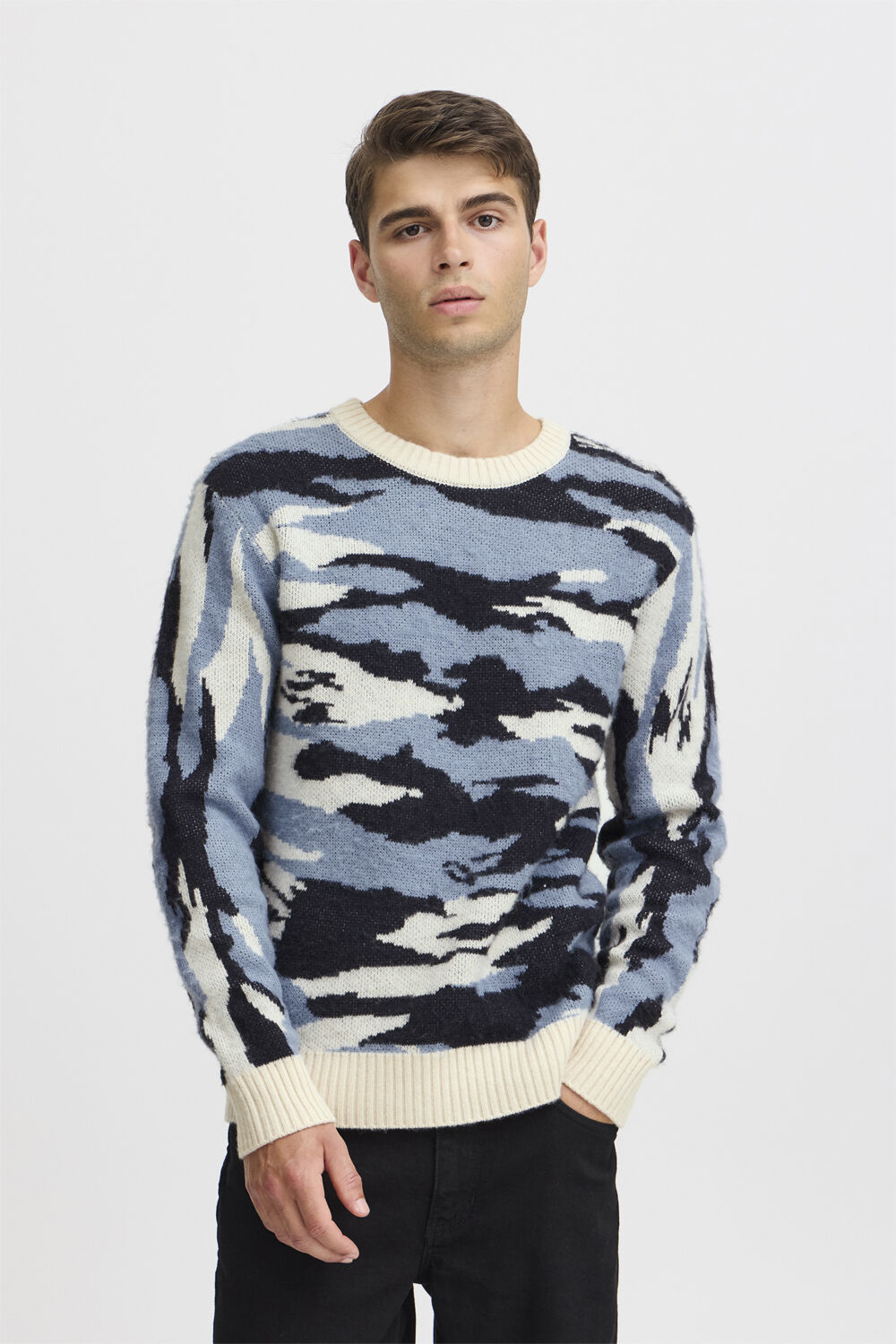 CFKLAES camo knit