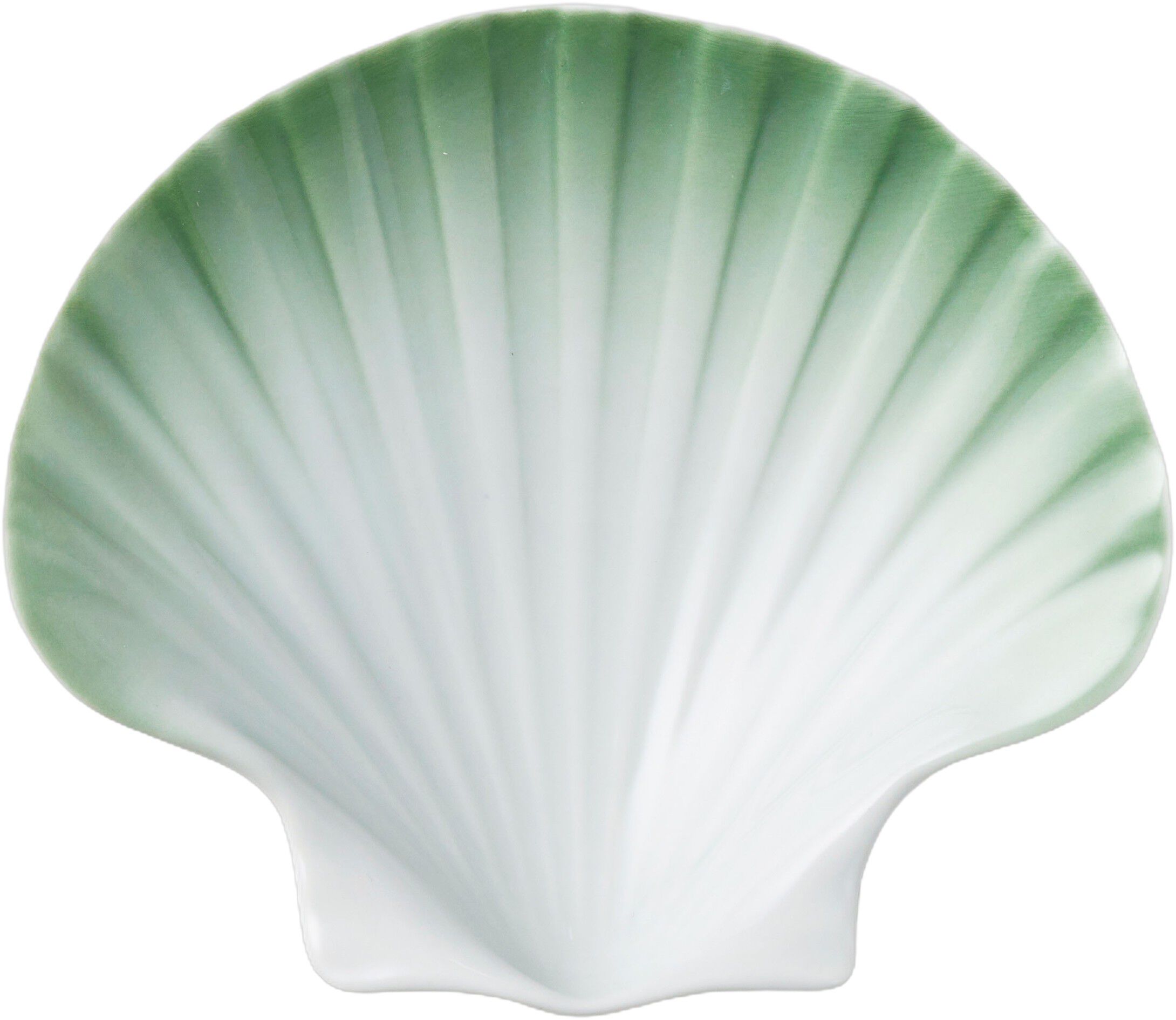 Iris Shell Dish 10cm Green