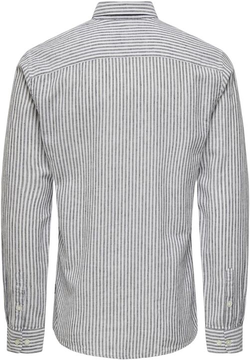 ONSCAIDEN LIFE LS STRIPE LINEN 660