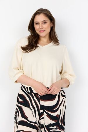 WA-SABINA 8 Bluse Creme