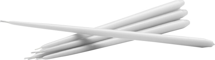 STOFF candles by Ester&Erik - 6 stk i gaveæske, hvid