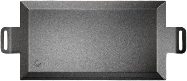 Stegeplade - carbonstål - 62x27 cm