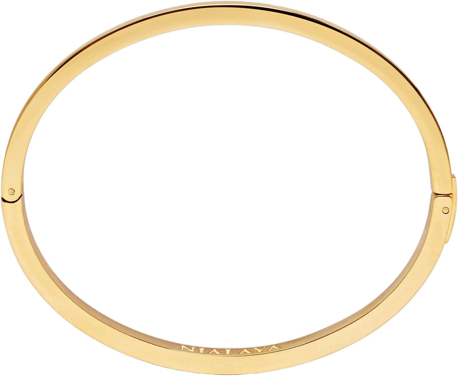 Men's Gold Plated Simplicity Bangle