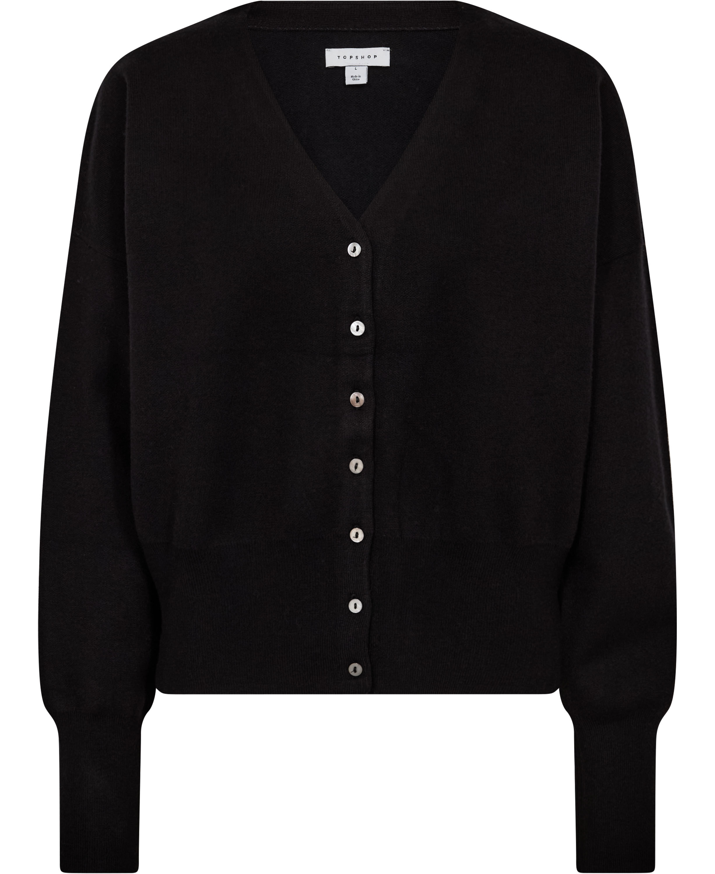 Tscompact Ls V-Neck Cardigan Noos