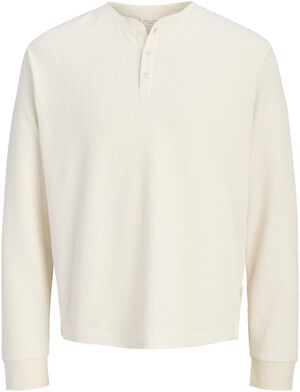 JORCHAMBERI HENLEY LS TEE