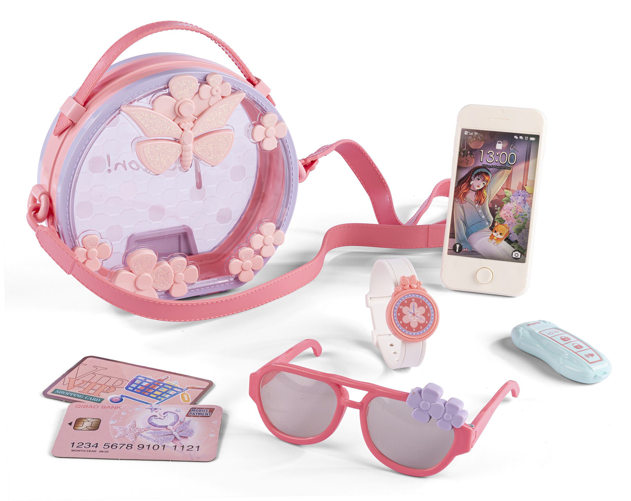 4-GIRLZ TASKE MED TELEFON