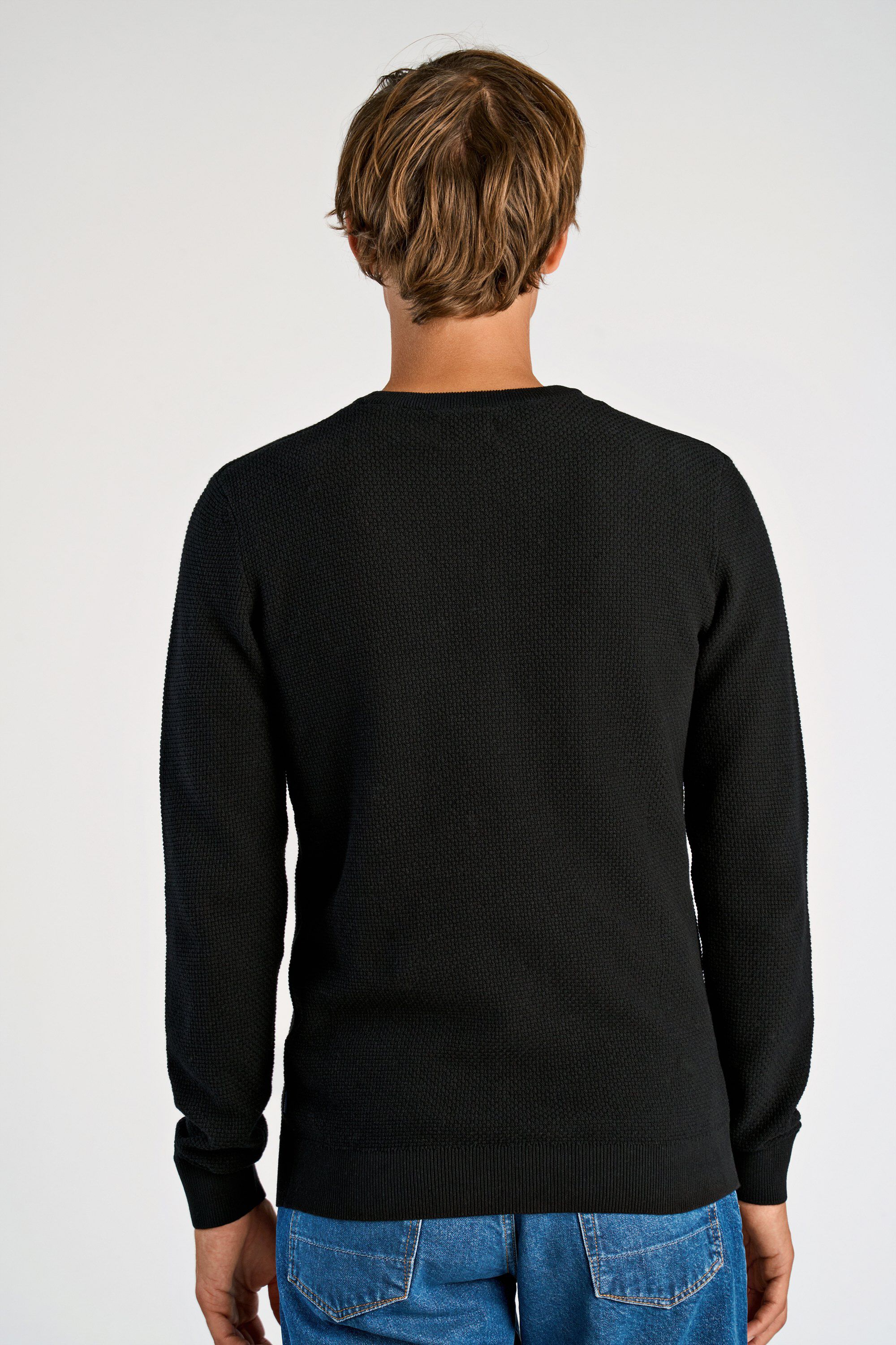 Recycle structure knit jumper