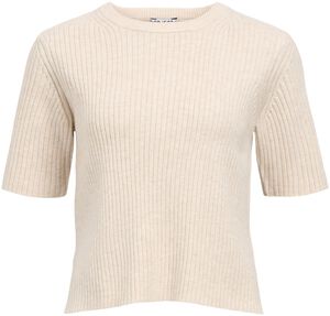 OBJELVA 2/4 RE O-NECK KNIT NOOS