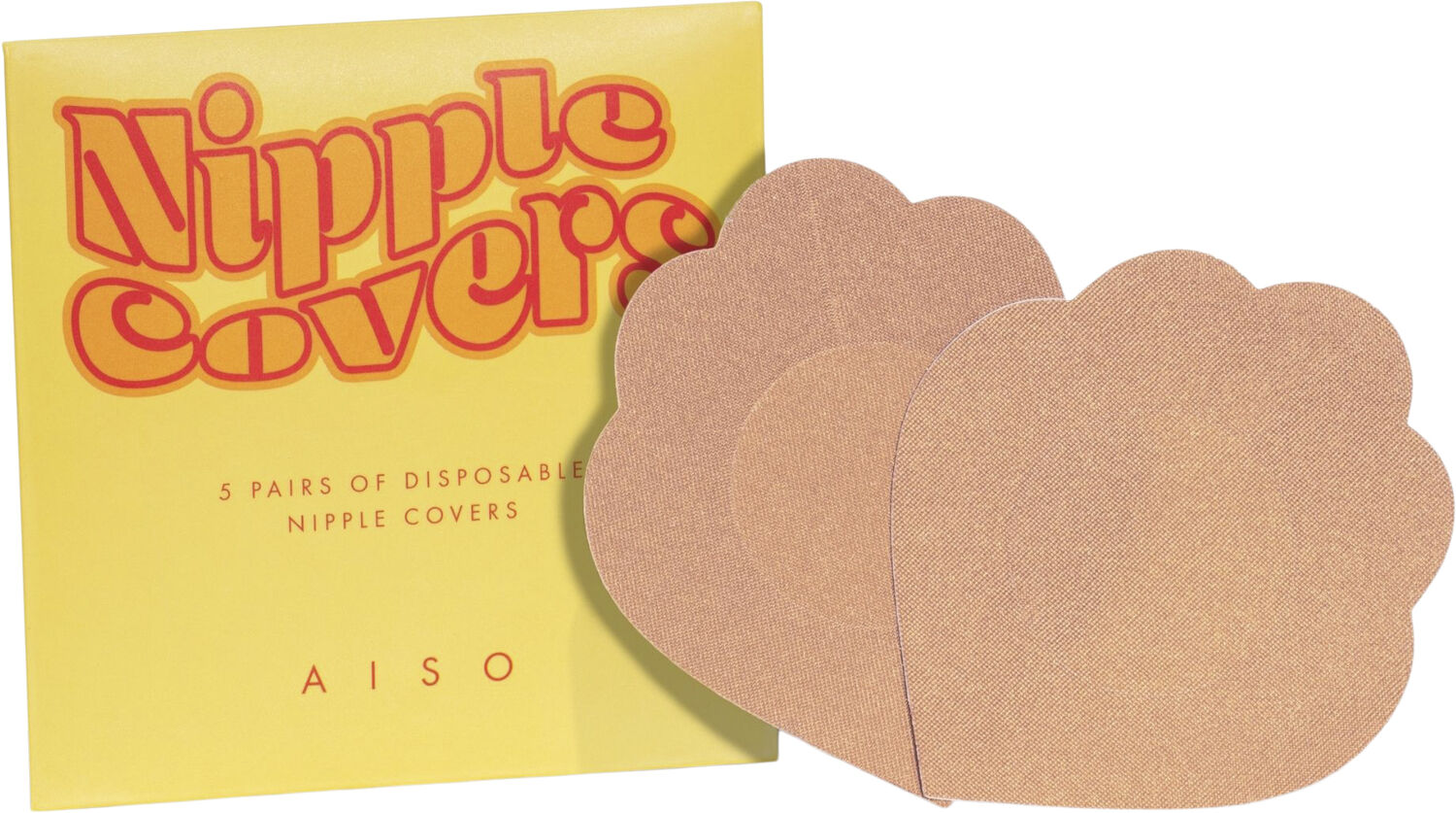 AISO Nipple Covers Yellow Nilla