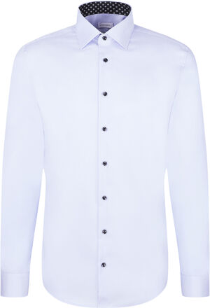 Business Shirt Slim Long sleeve Kent-Collar Uni