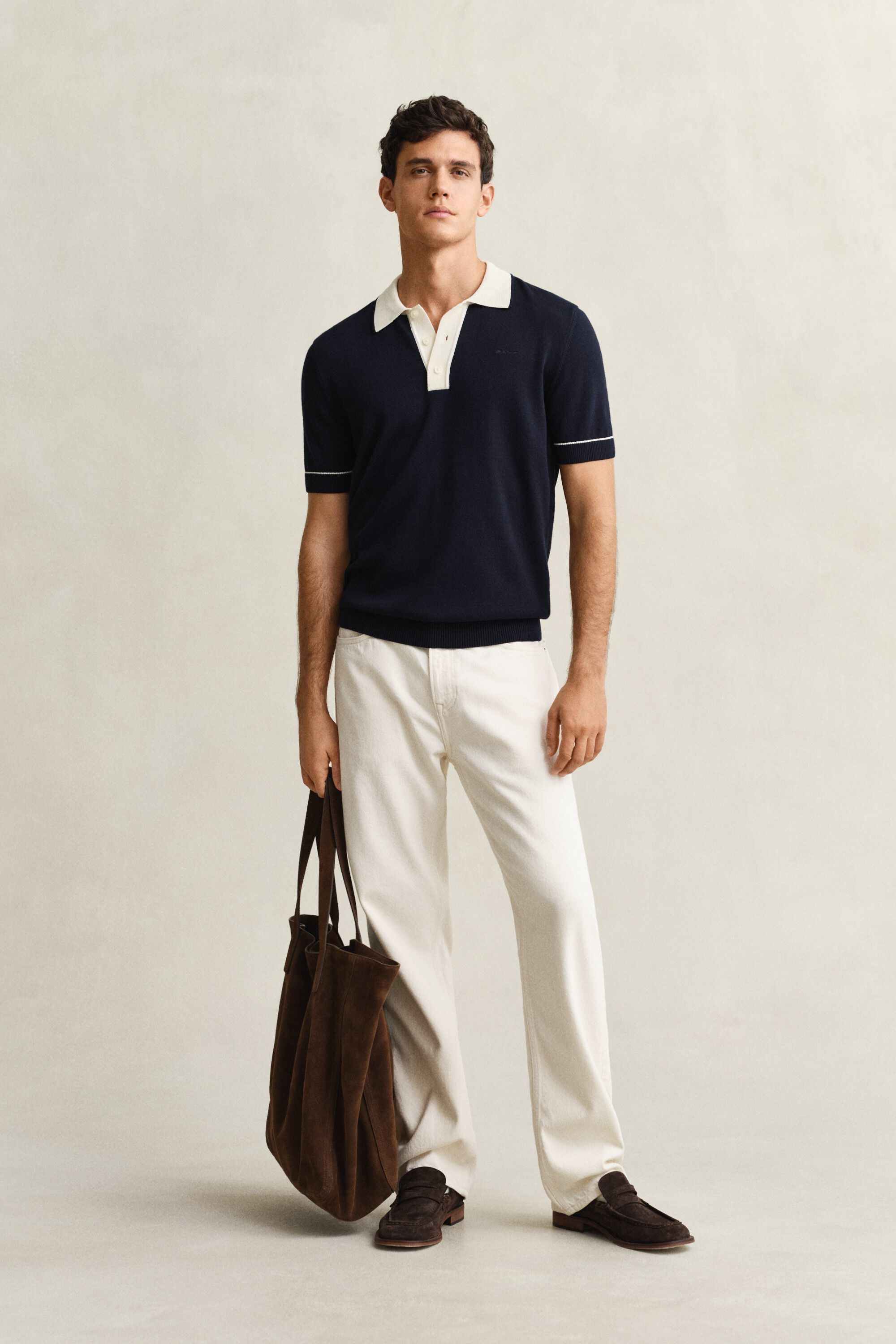 COTTON MODAL POLO