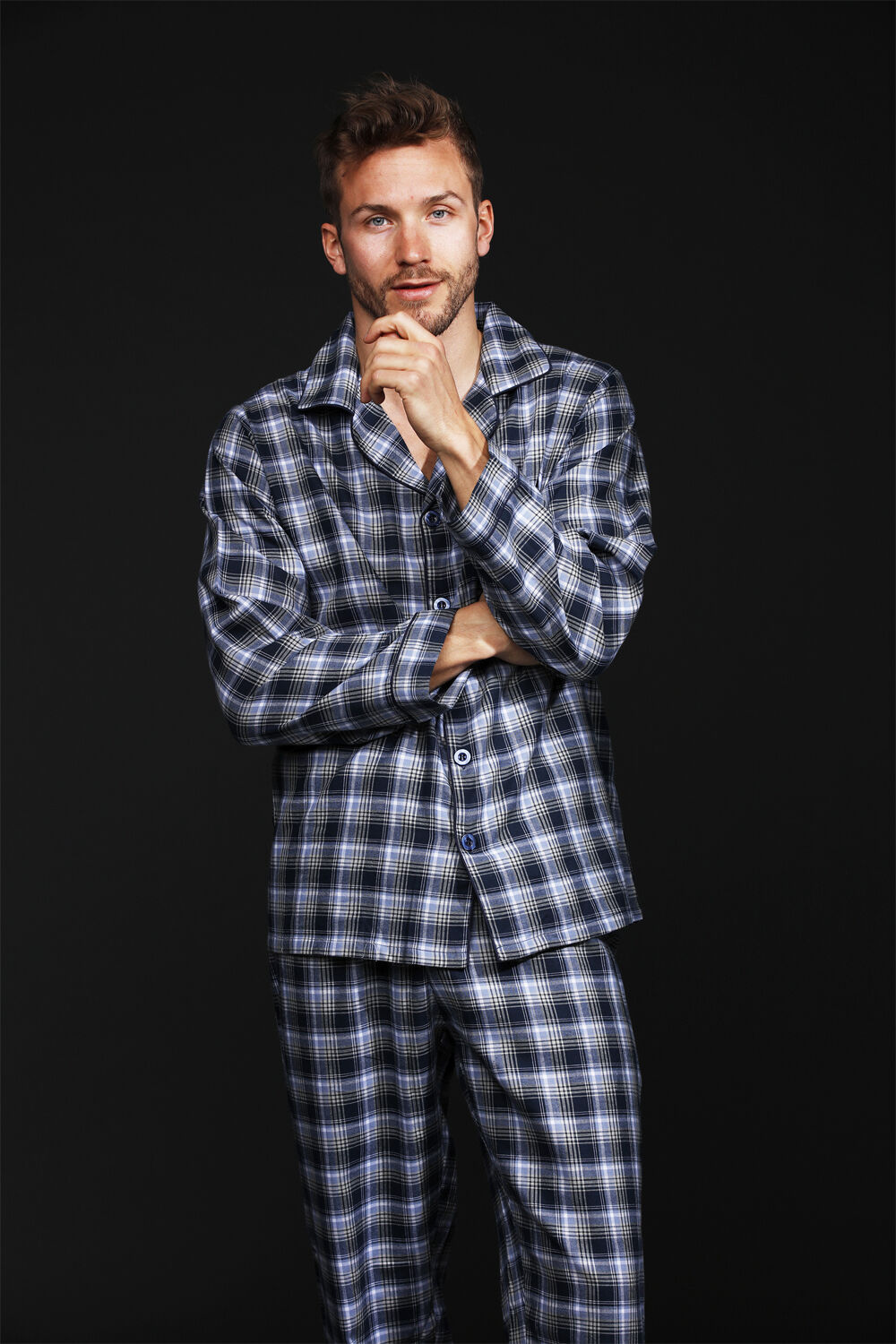 Topeco pyjama set, cotton flannel