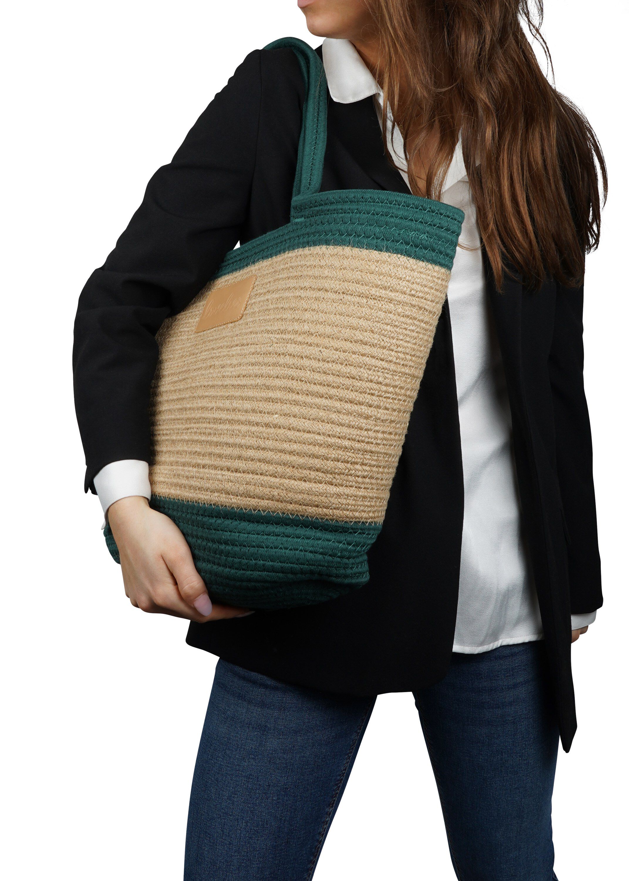 FLAMENCOS - BEACH BAG - LARGE 55 X 35 CM