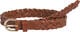 Pcavery Leather Braided Slim Belt Noos