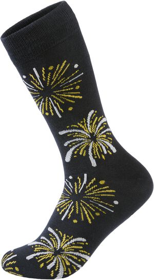 New year bamboo sock