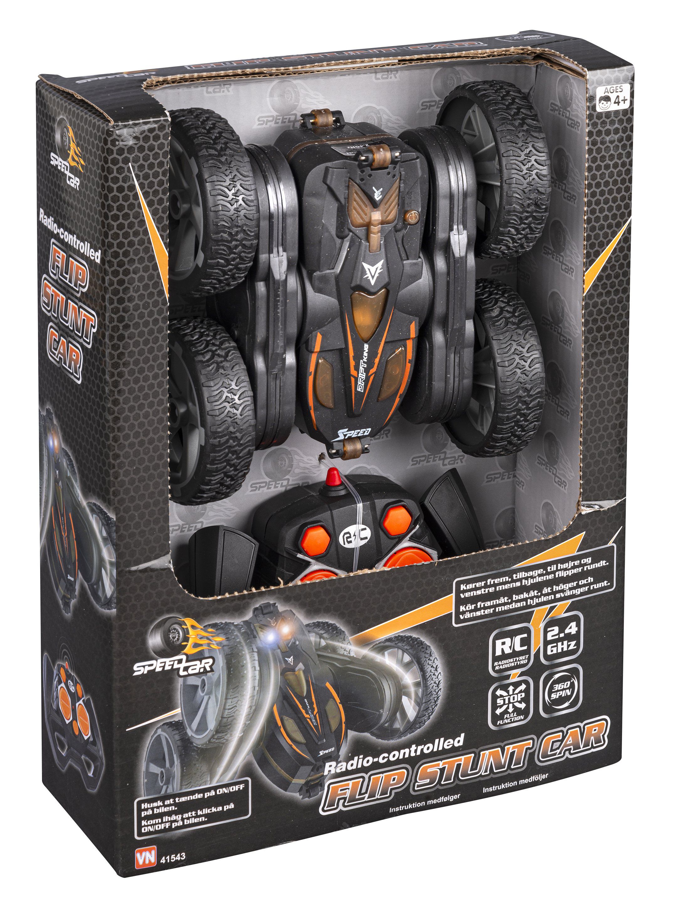 R/C HIGH-SPEED STUNT CAR