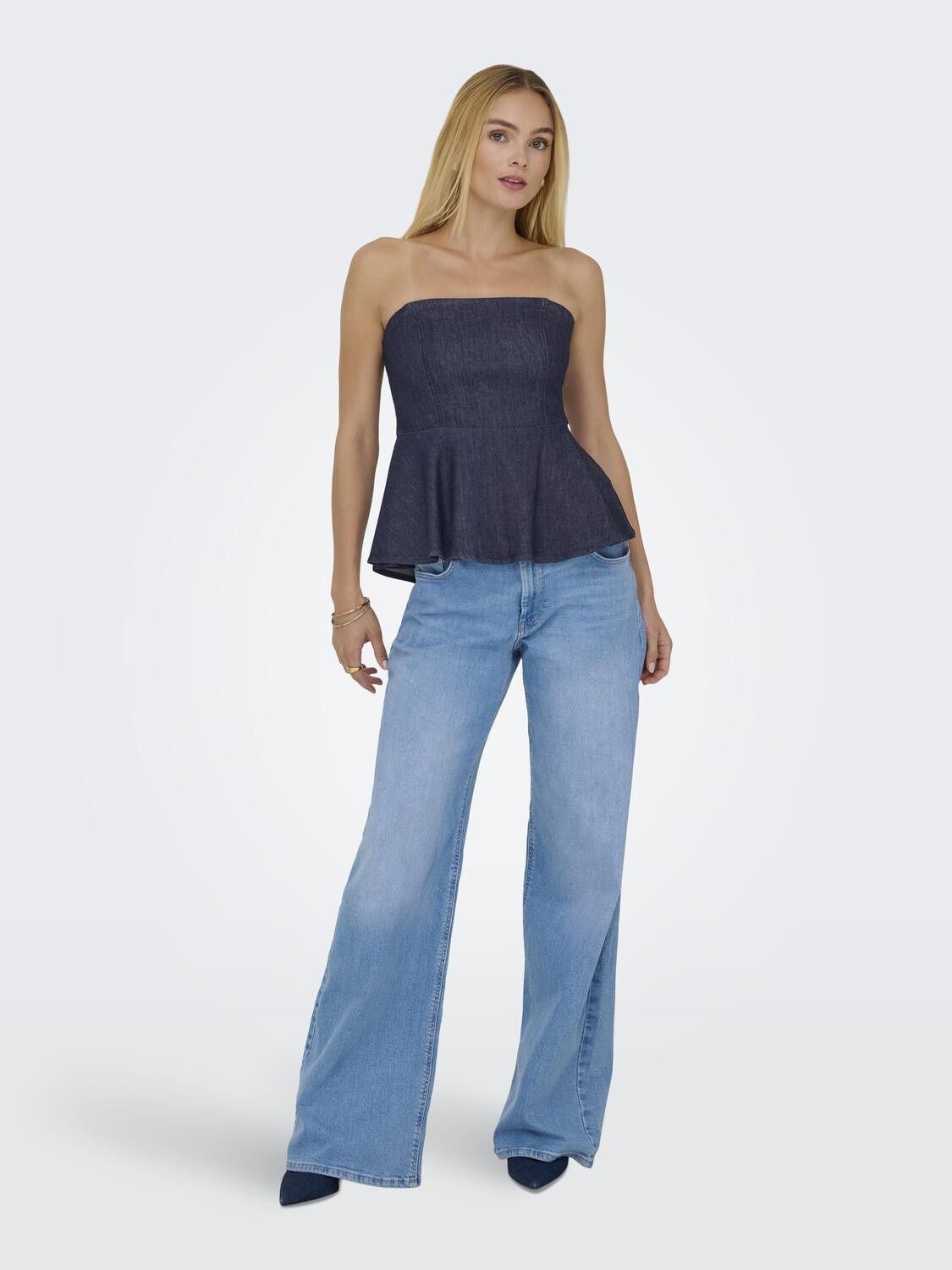 ONLQUEENSWAY CORSET TOP RED DNM SIJ