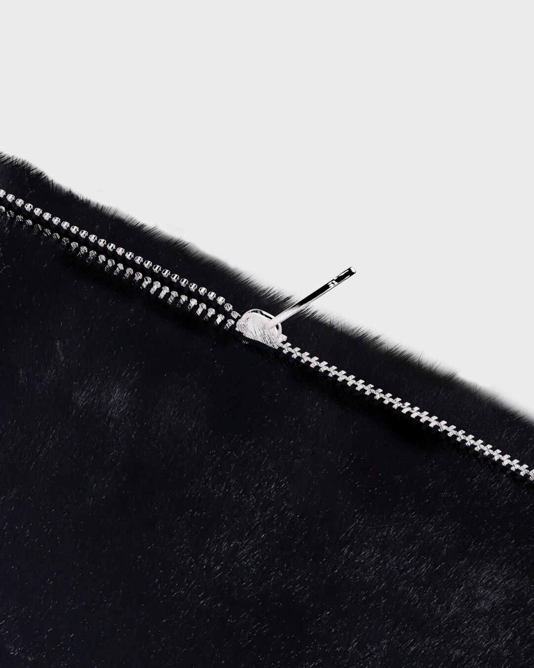 Laptop Case 14" Faux Fur Black