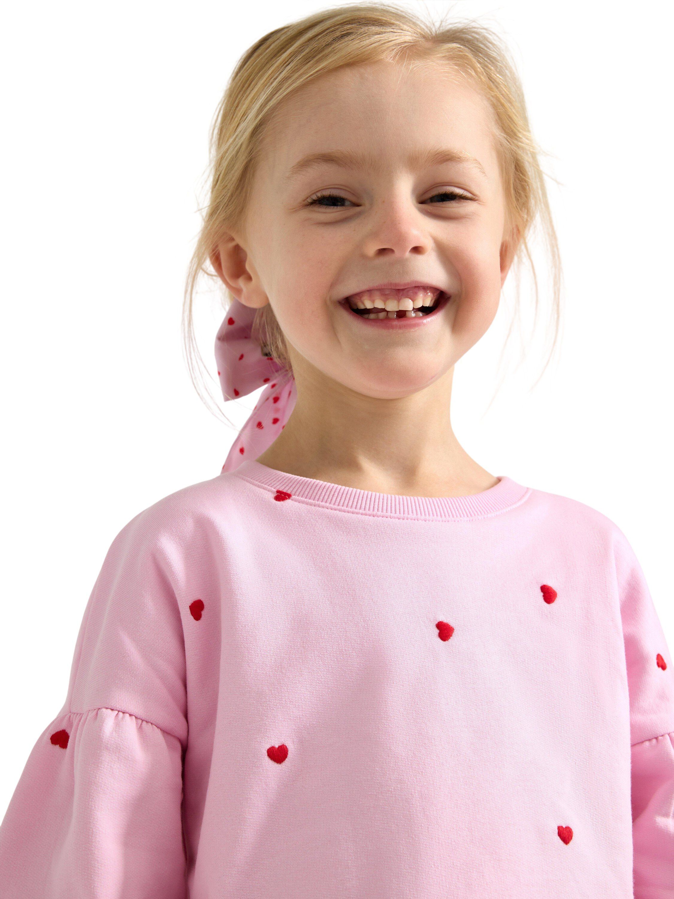 Cotton jumper with a relaxed fit an