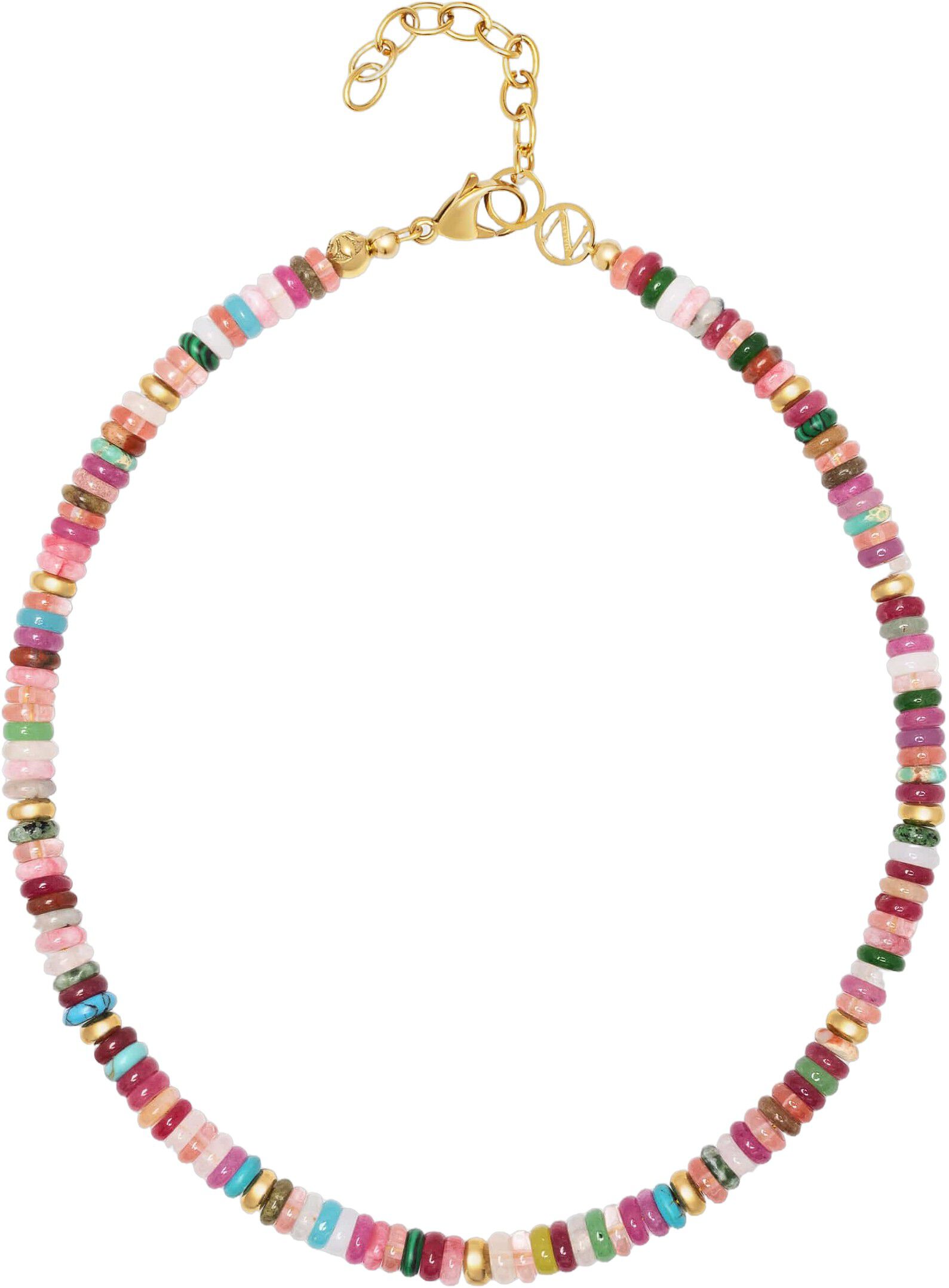 Women's Multicolor Tourmaline Choker