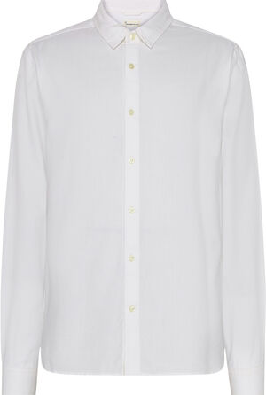 Regular fit light twill shirt - GOTS/Vegan