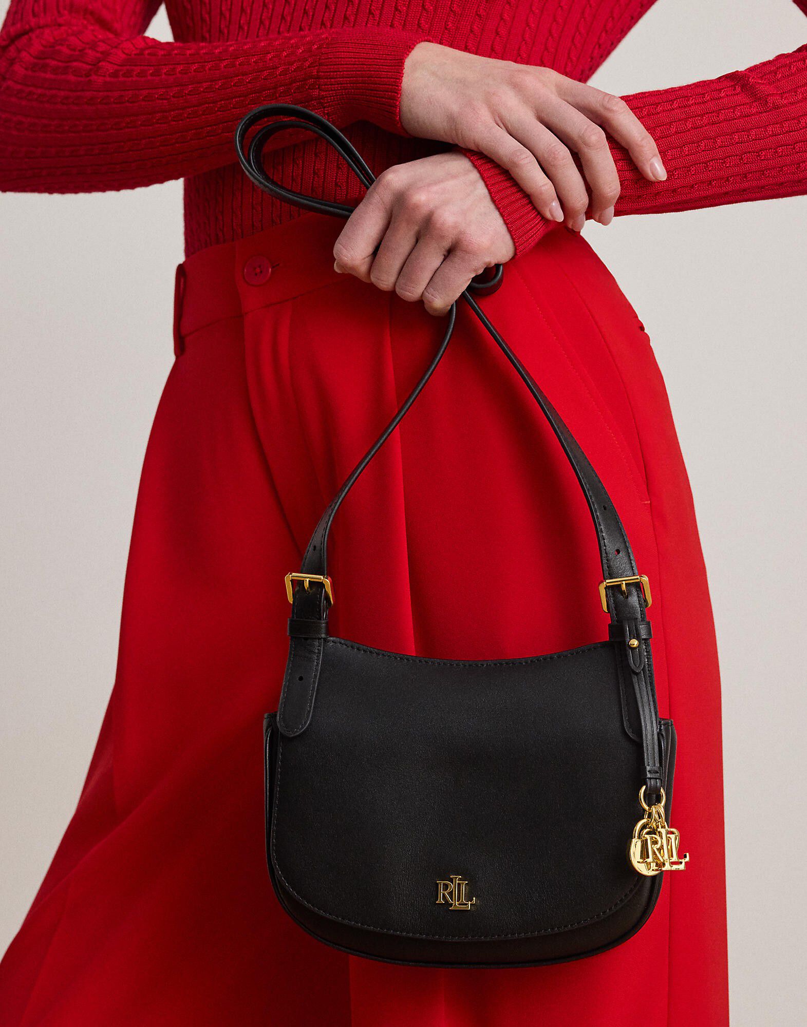 Leather Medium Marcy Crossbody Bag