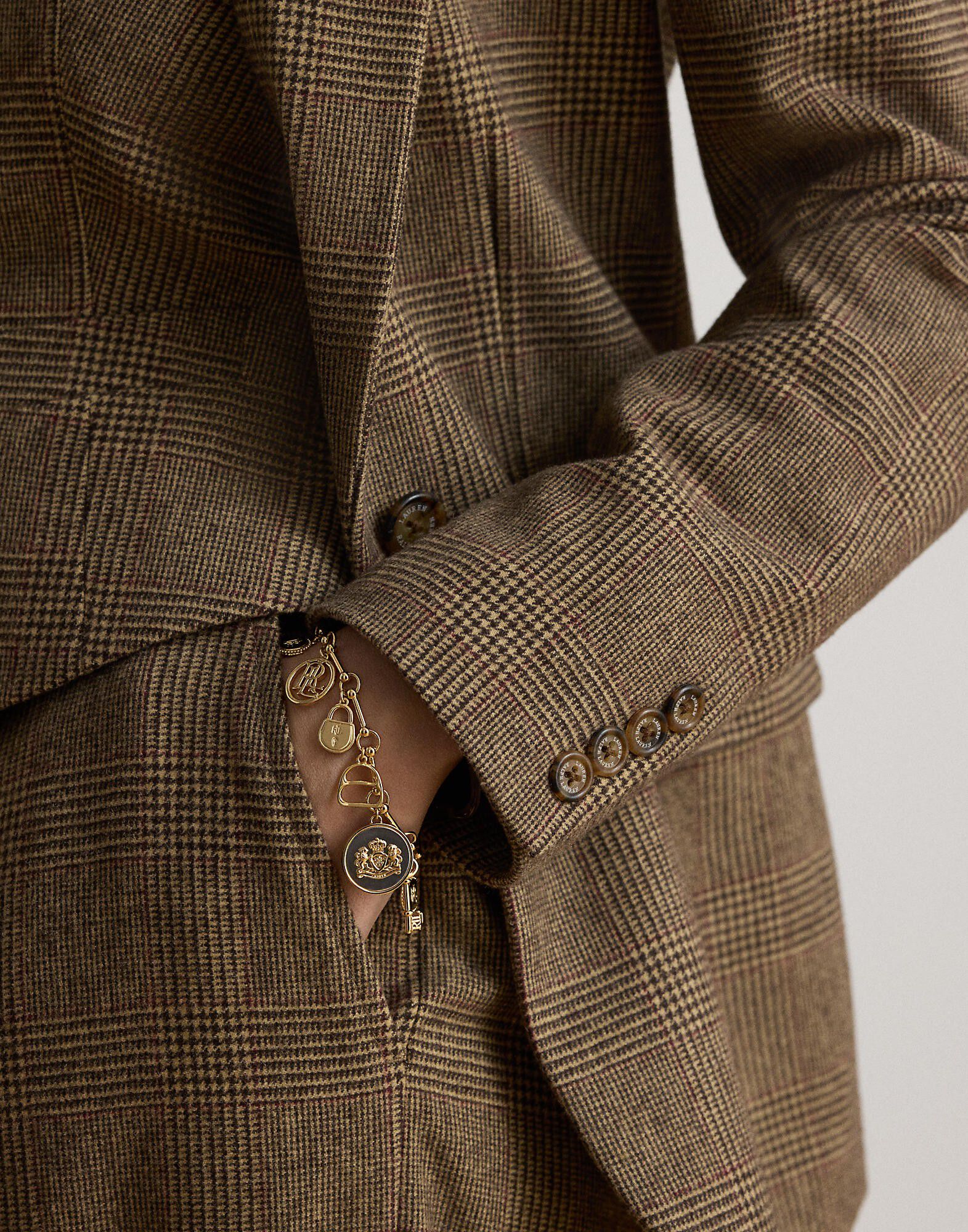 Y/D BRUSH WOOL SUIT-WVN-JACKET