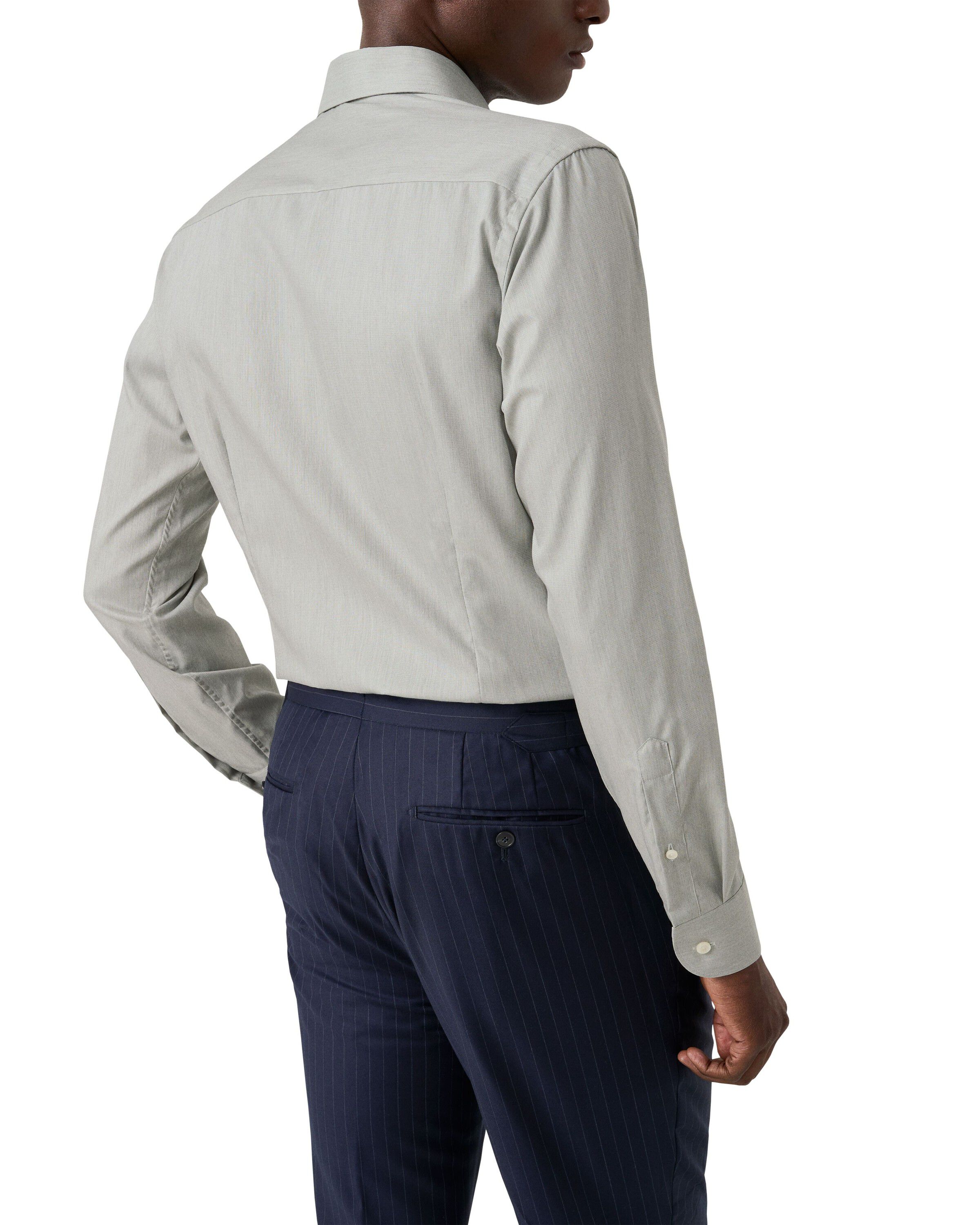 Contemporary Fit Solid Twill Shirt