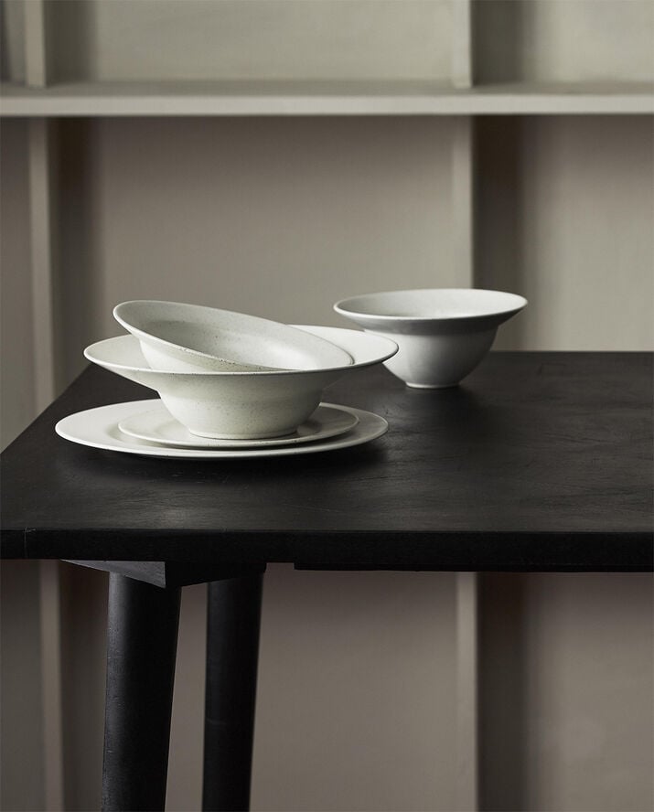 GRAWA deep plate, ivory