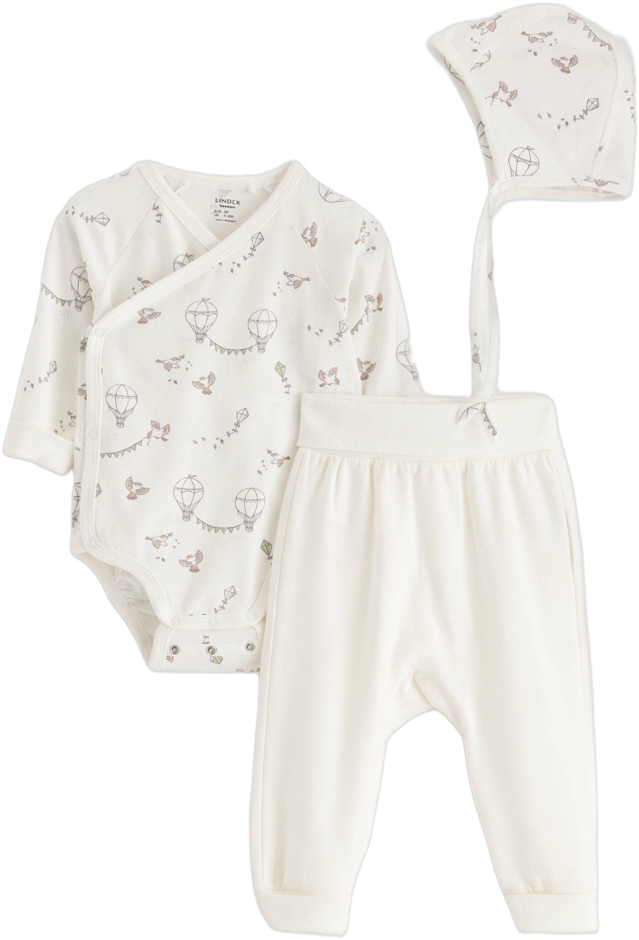 Matching baby starter kit in soft a