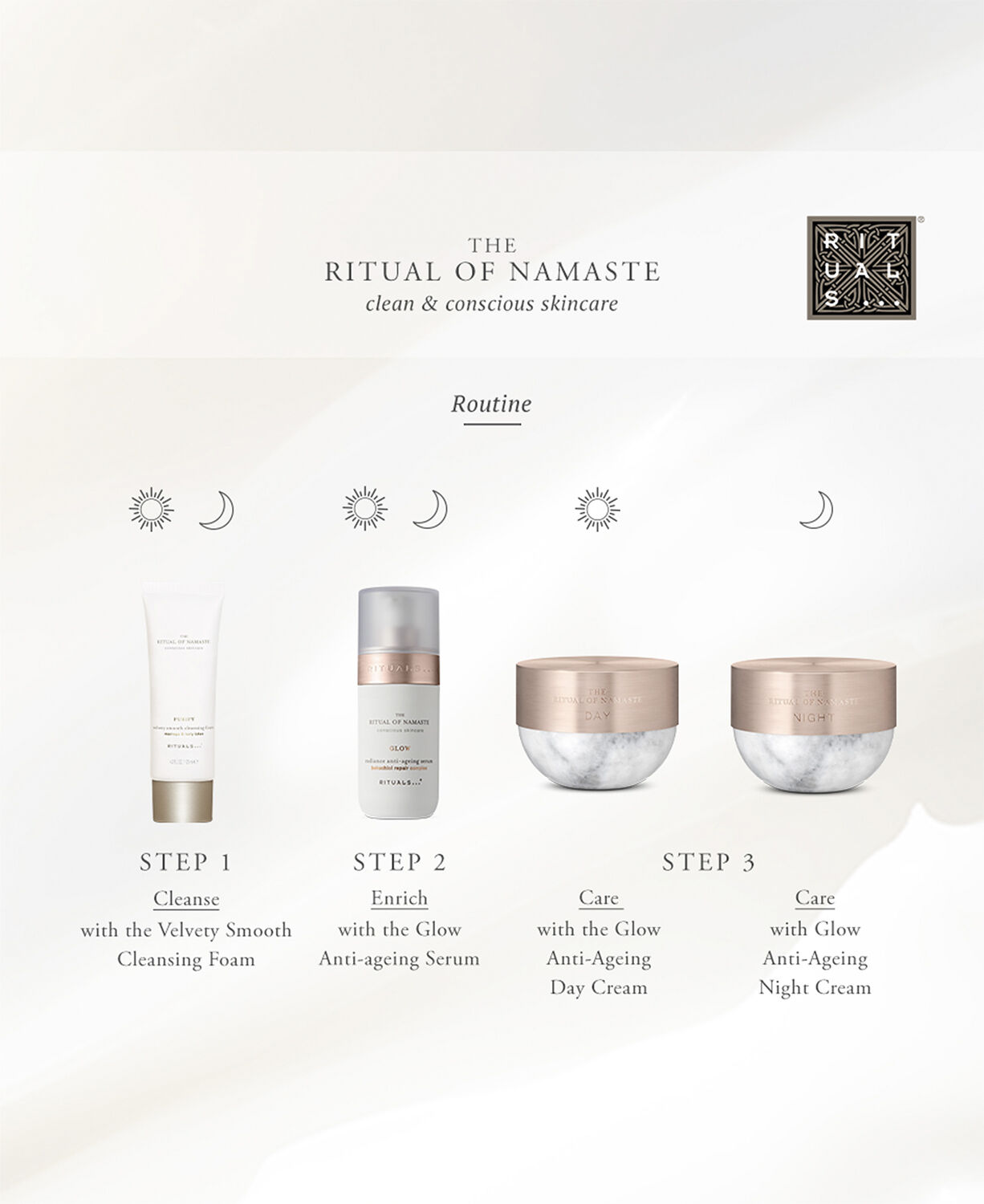 The Ritual of Namaste Glow Anti-Ageing Day Cream