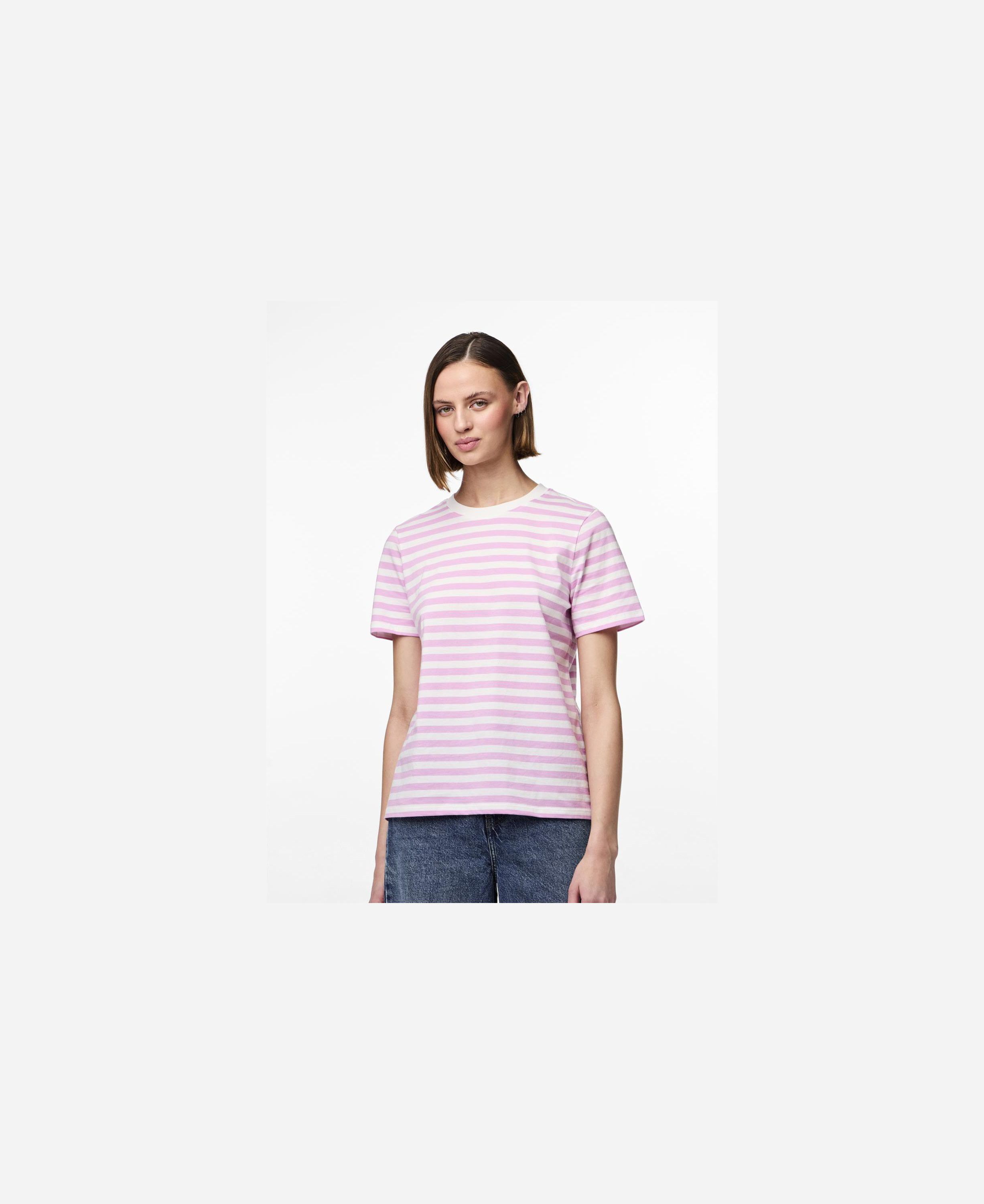 Pcria Ss Tee Stripes Jrs Noos Bc