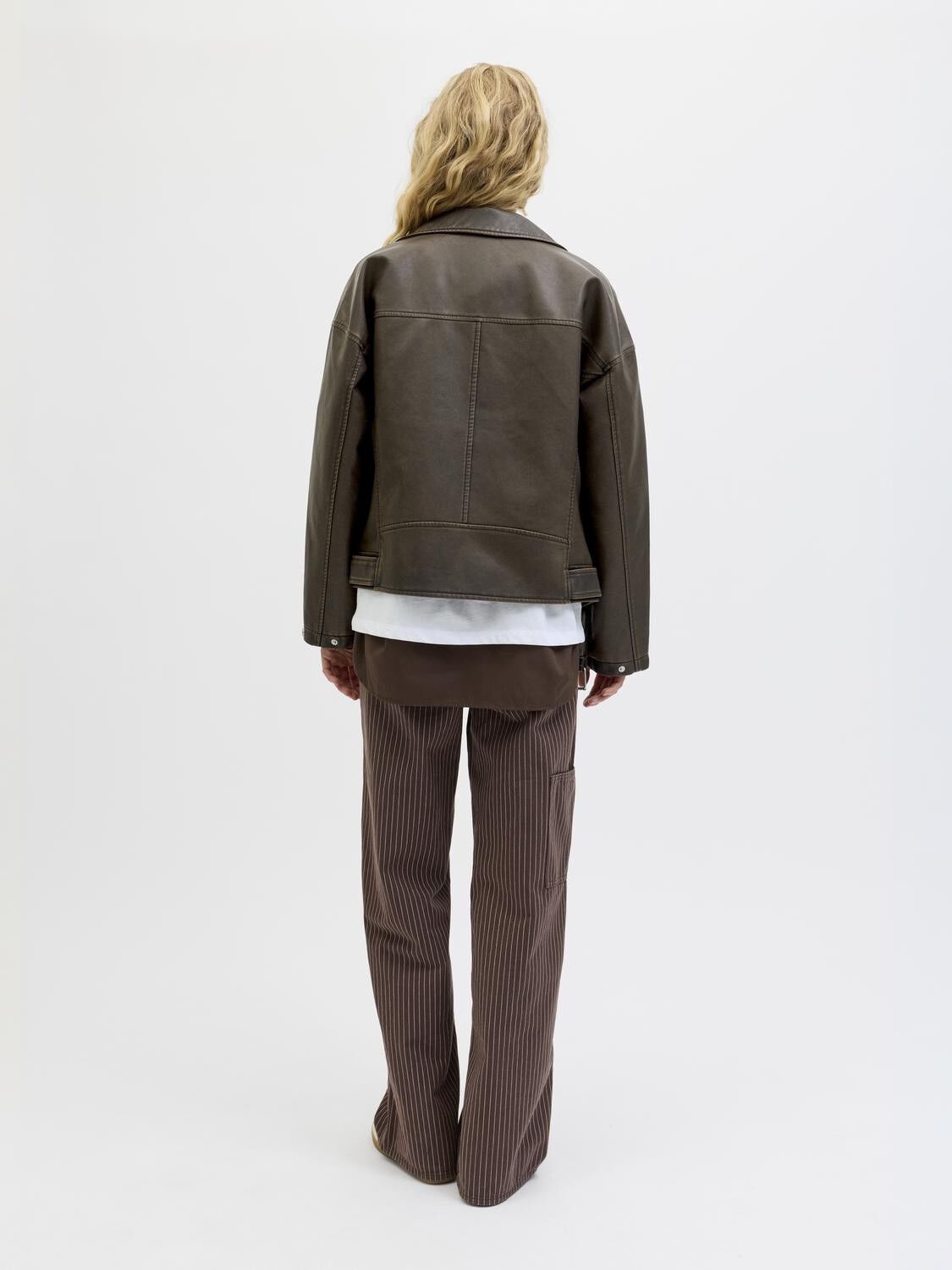 JXFRIDA WASHED BIKER JKT OTW SN