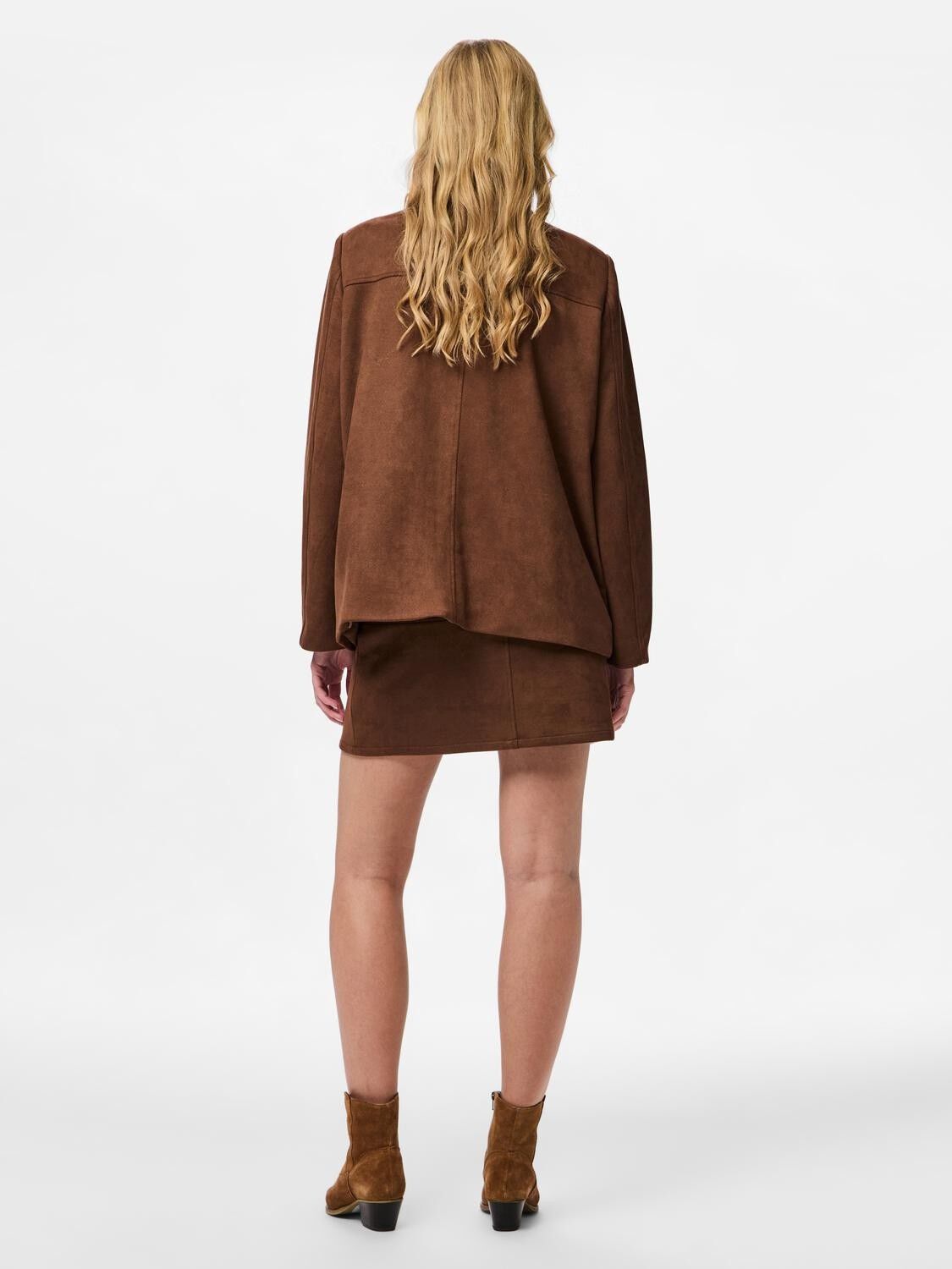 PCRAKEL BRUSHED HW MINI SKIRT