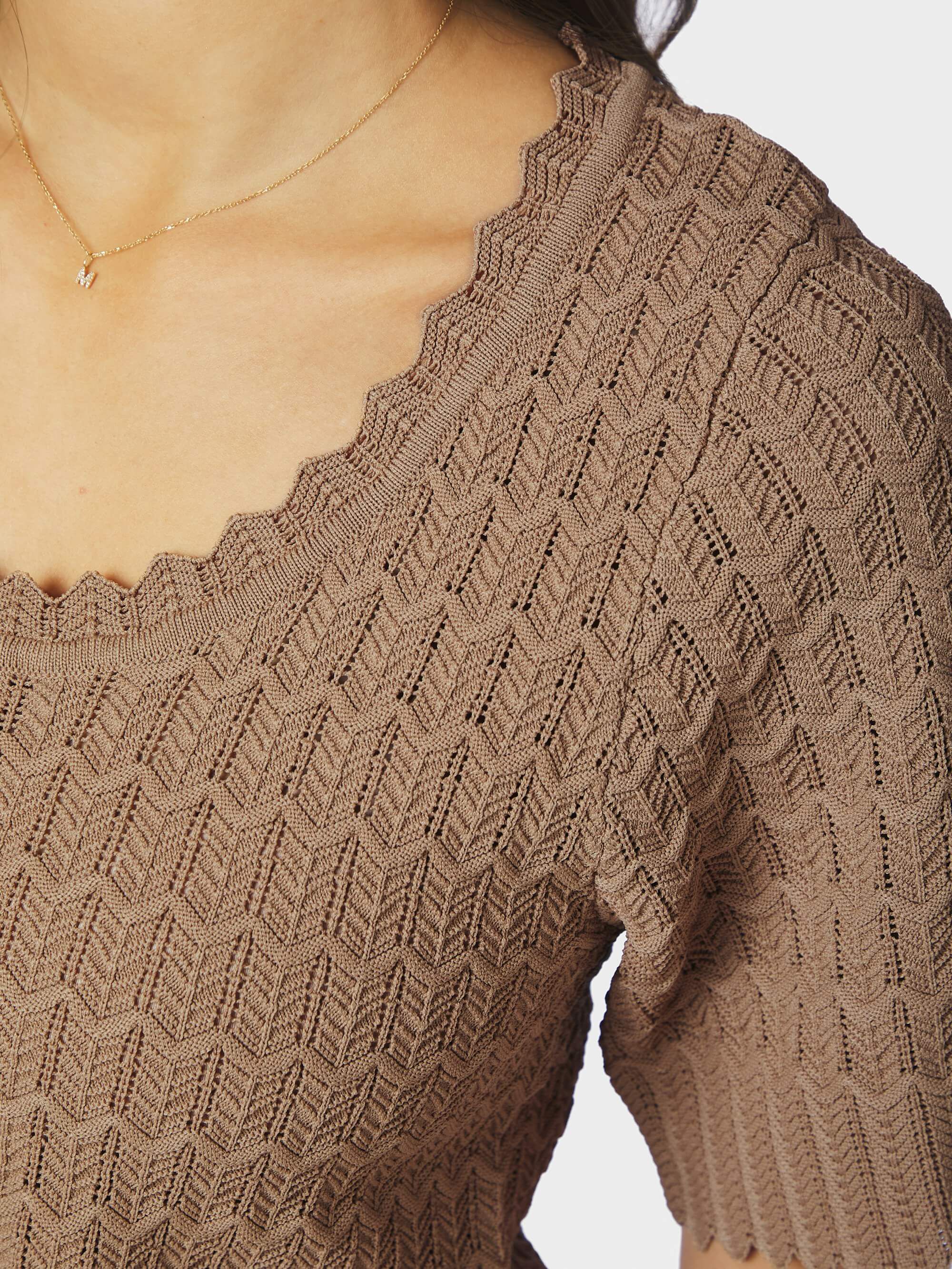 Meiko Fine Crochet Blouse