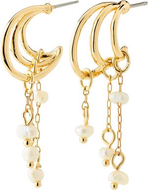 LUNITH earrings gold-plated