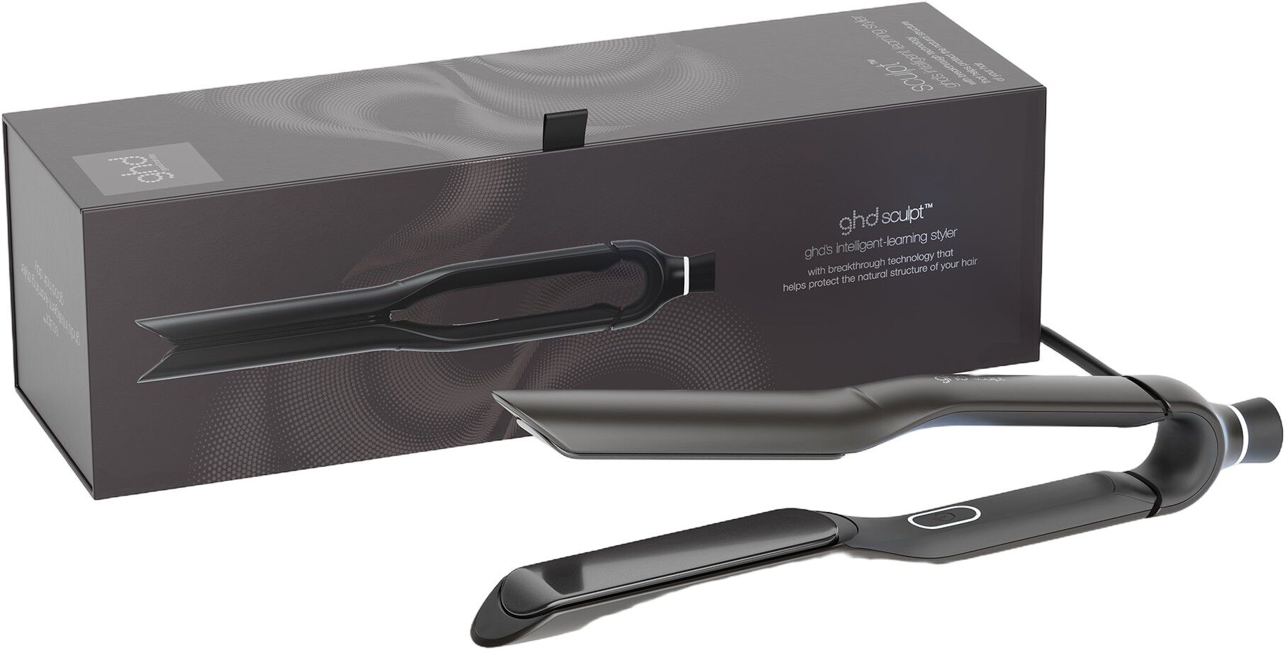 ghd Sculpt Interactive Hair Straightener - Black