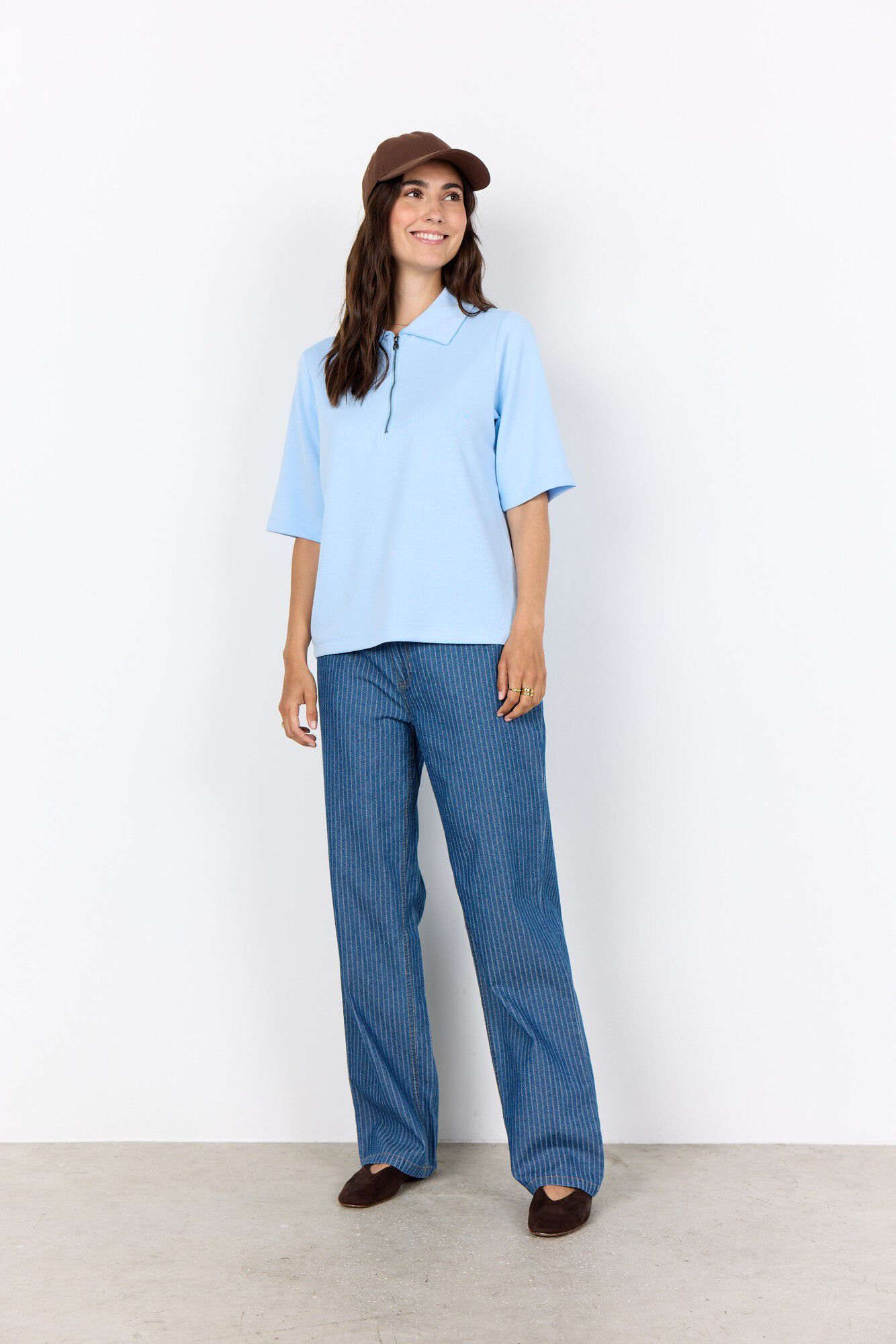 SC-BANU 290 Bluse Lysebl&aring;