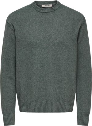 ONSJAMES RLX CREW KNIT NOOS