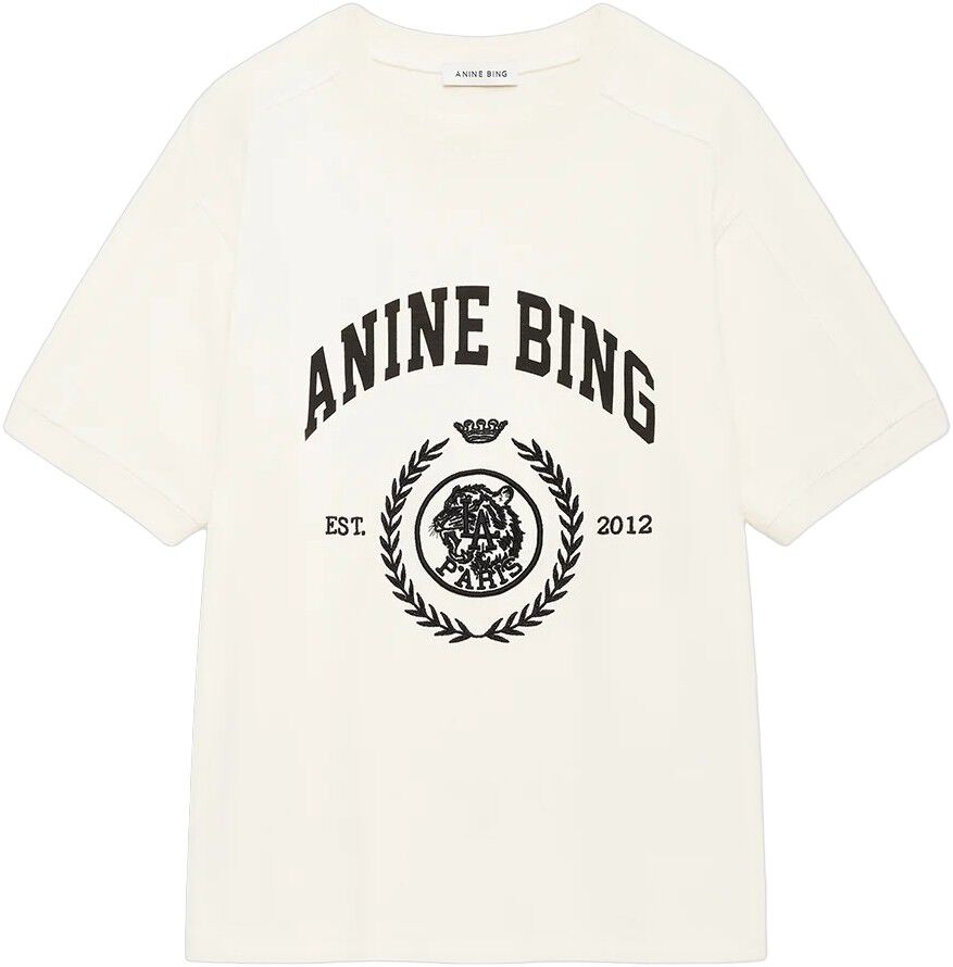JAYLIN TEE COLLEGIATE - WASHED CREAM