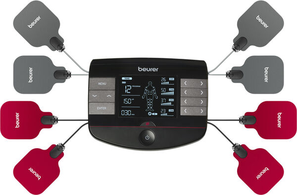 Beurer EM 89 TENS og EMS enhet med varmefunksjon